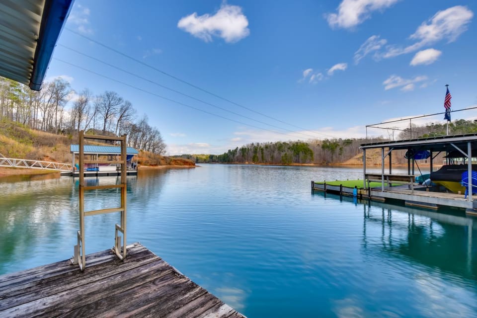 3-Unit Combo w/ Dock on Lake Keowee - Hike & Fish! House in Lake Keowee