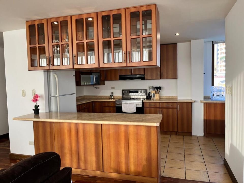 Dp3 Spacious, beautiful views, hot tub & rooftop Apartment in Guatemala City
