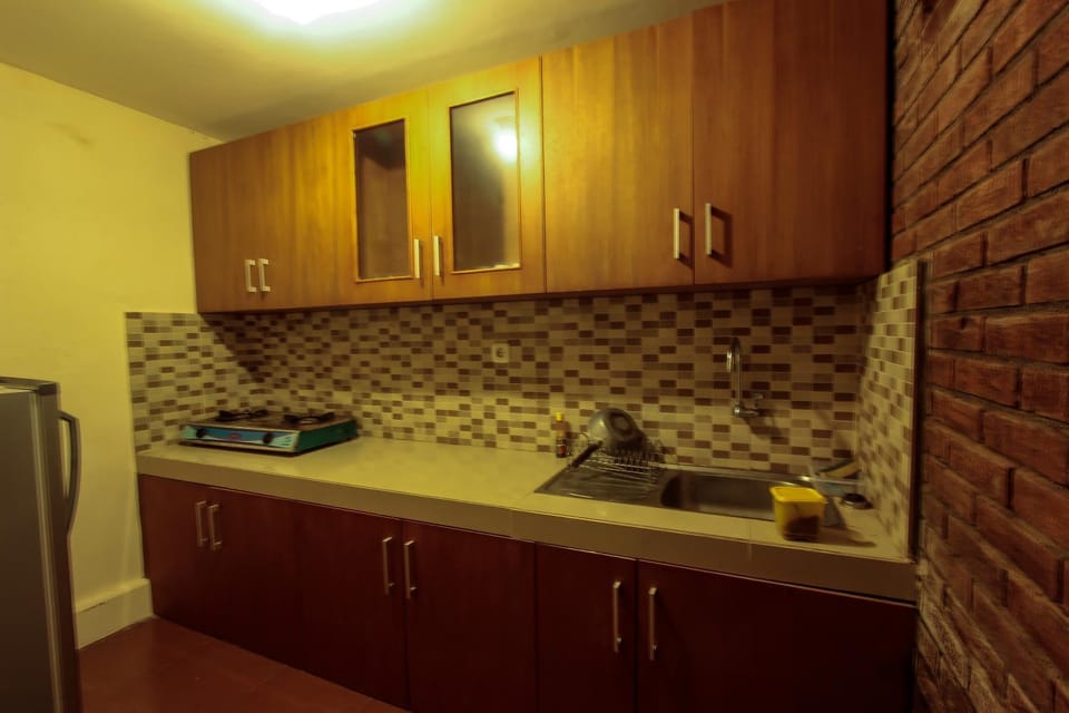 Kitchen or kitchenette, Photo of the whole room, Decorative detail, Communal kitchen, On site