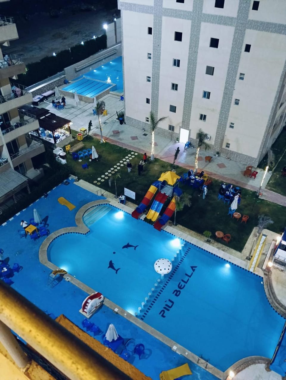 Property building, Swimming pool