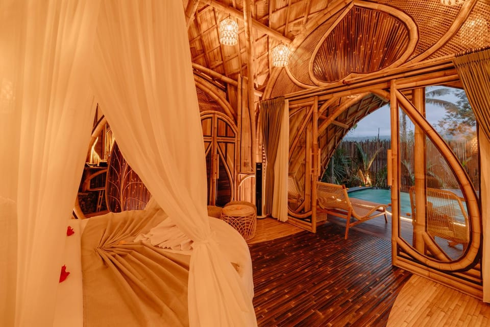 Adi's Bamboo House Sidemen - NYAN BALI Villa in Selat