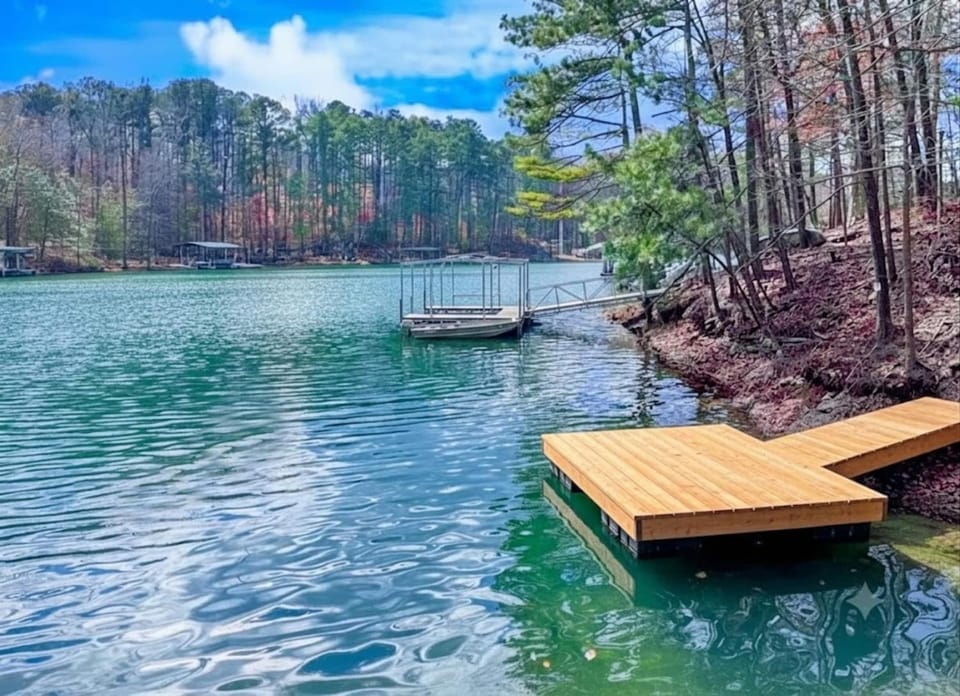 Day, Natural landscape, Lake view