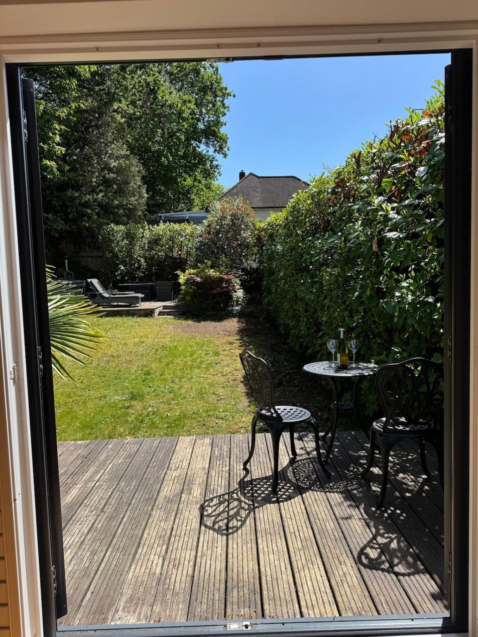 Patio, Garden view