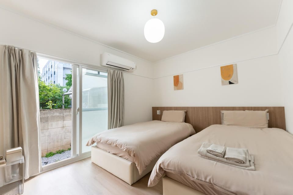 Bed, View (from property/room), Bedroom, air conditioner
