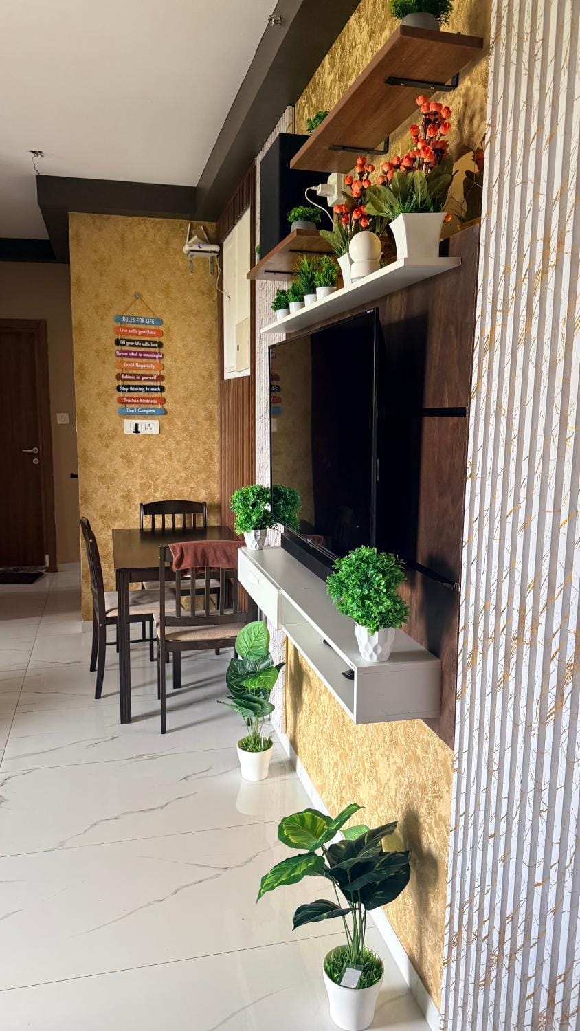 Luxury Fully Furnished 2BHK Self Check in Apartment in Bengaluru