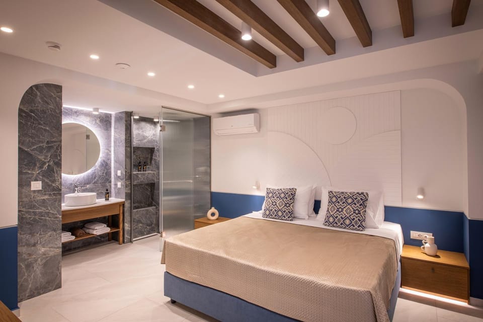 Bed, Bathroom, TV and multimedia, Living room, Photo of the whole room, Seating area, Bedroom, heating, internet, towels, wardrobe, air conditioner