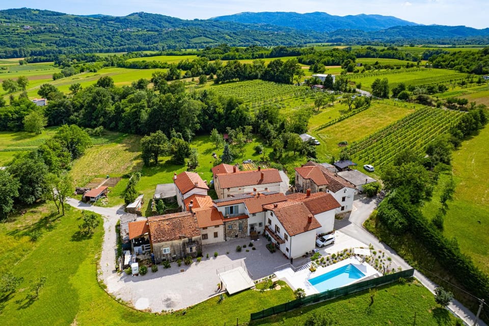 Bird's eye view, Swimming pool