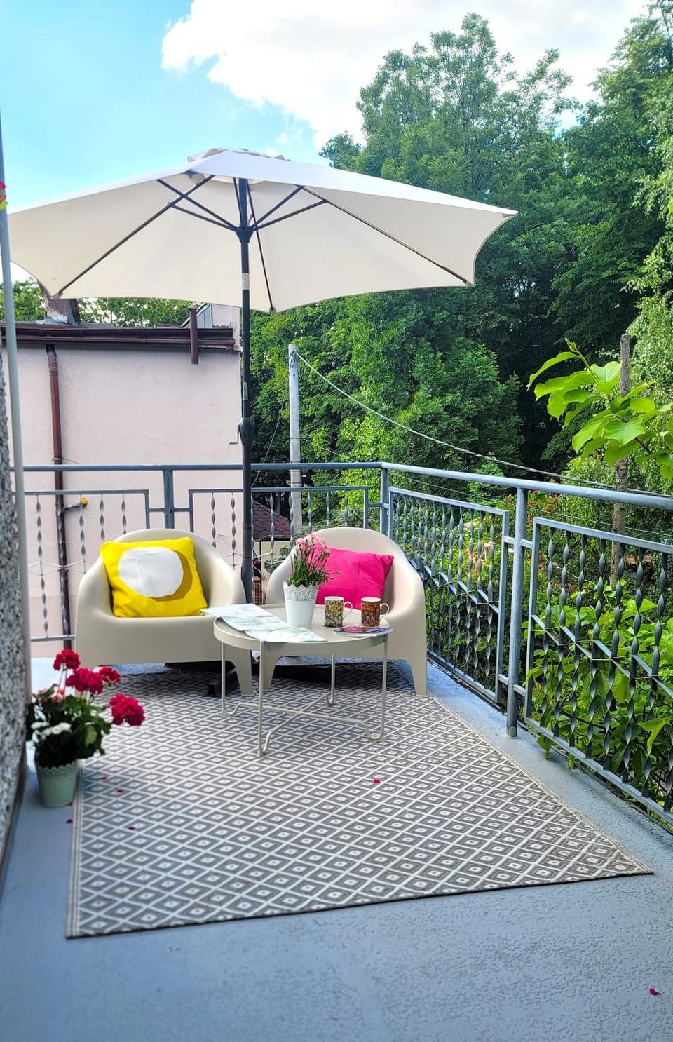 Patio, Spring, Day, View (from property/room), Balcony/Terrace, Seating area