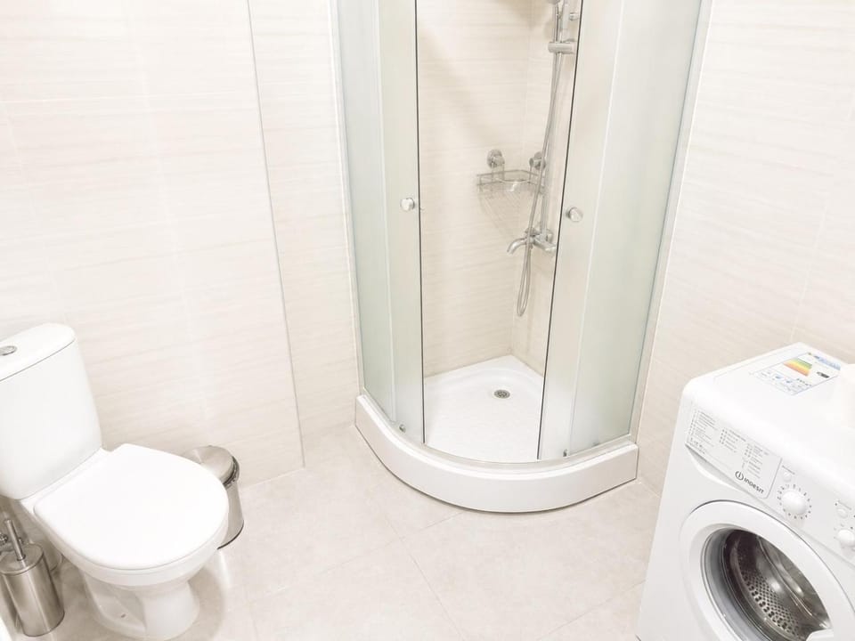 Shower, Bathroom, washing machine