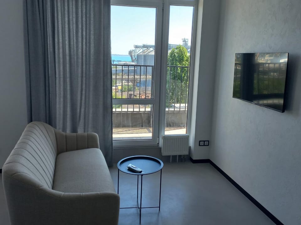 Communal lounge/ TV room, TV and multimedia, Balcony/Terrace, Living room, Sea view
