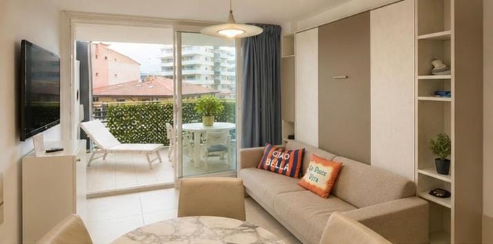 BeachfrontGrado City Apartment including free Beach Access & Parking Apartment in Grado