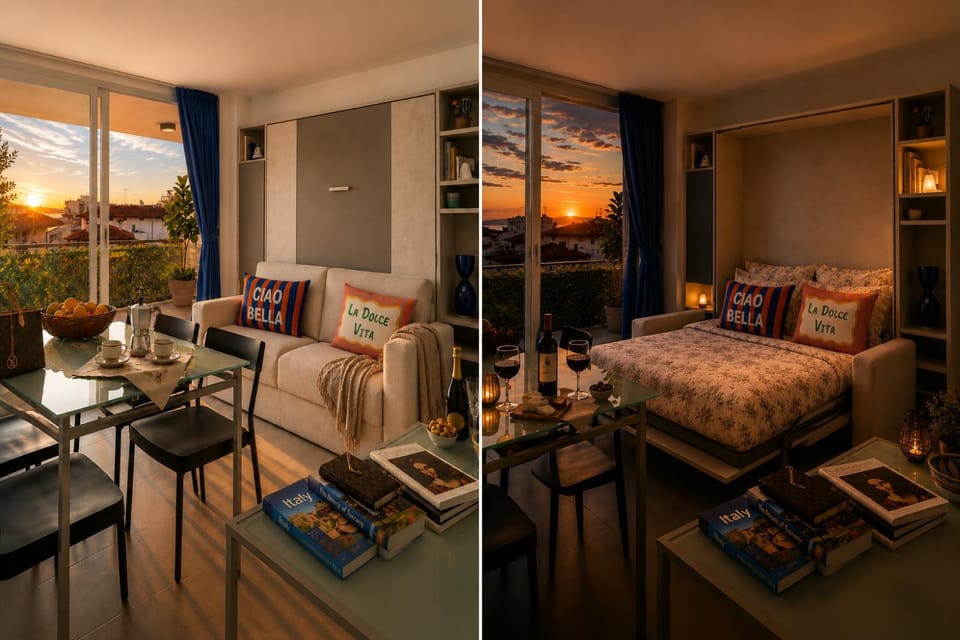 BeachfrontGrado City Apartment including free Beach Access & Parking Apartment in Grado