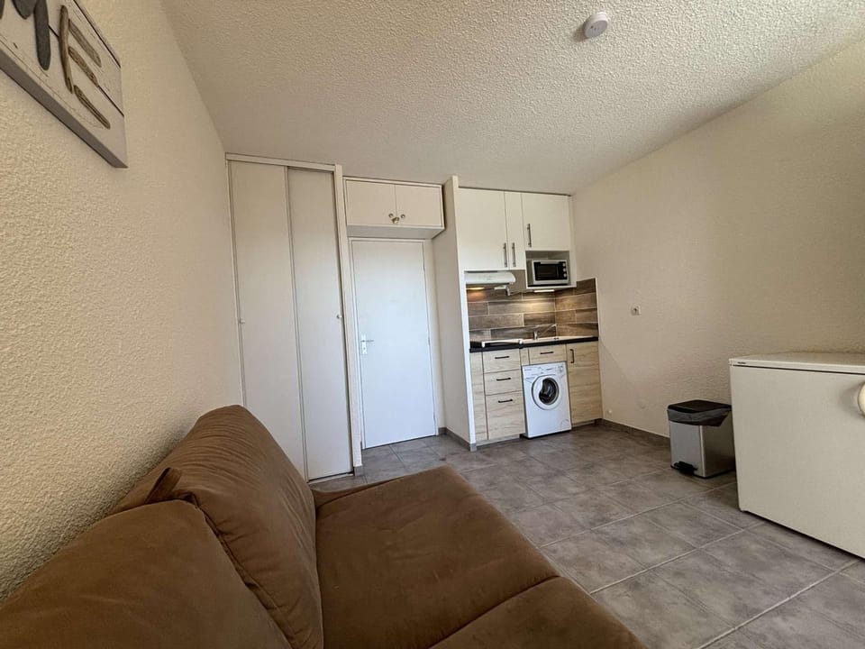 Studio cabine vue mer - 3 pers. - FR-1-226B-262 Cabin in Cavalaire-sur-Mer