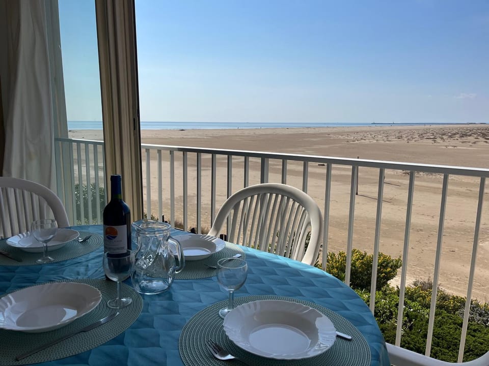 T3 climatisé, vue mer, parking - 6 pers. - FR-1-796-114 Apartment in Gruissan