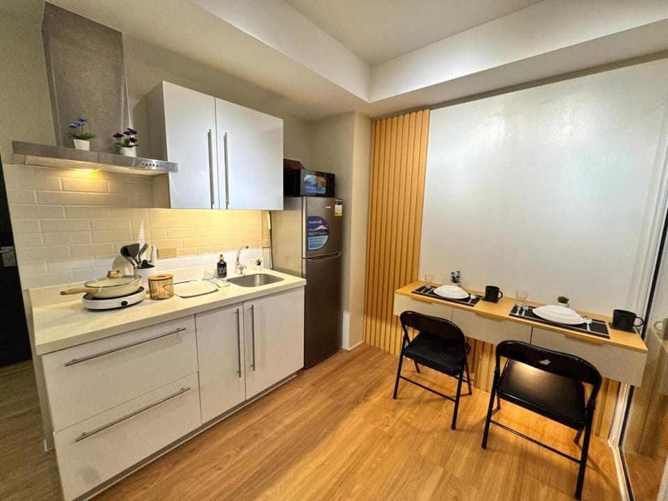 Near Rockwell 1BR with BalconyModern Minimalist Apartment in Mandaluyong
