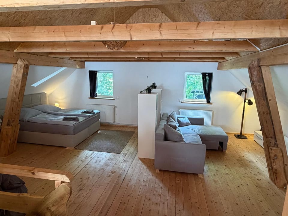 Idyllische Ferienwohnung auf privatem Pferdehof für bis zu 6 Personen Apartment in Lower Saxony, Germany