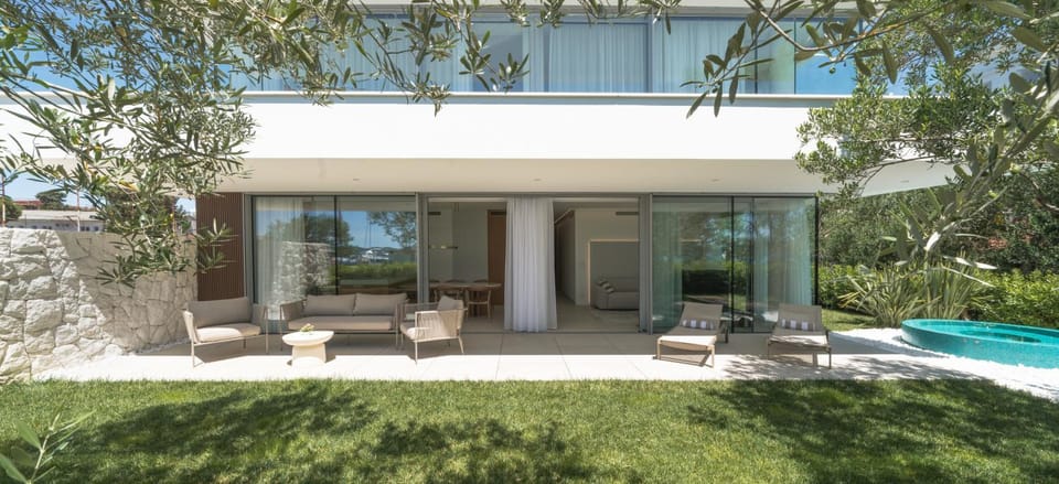 Garden, Balcony/Terrace, sunbed