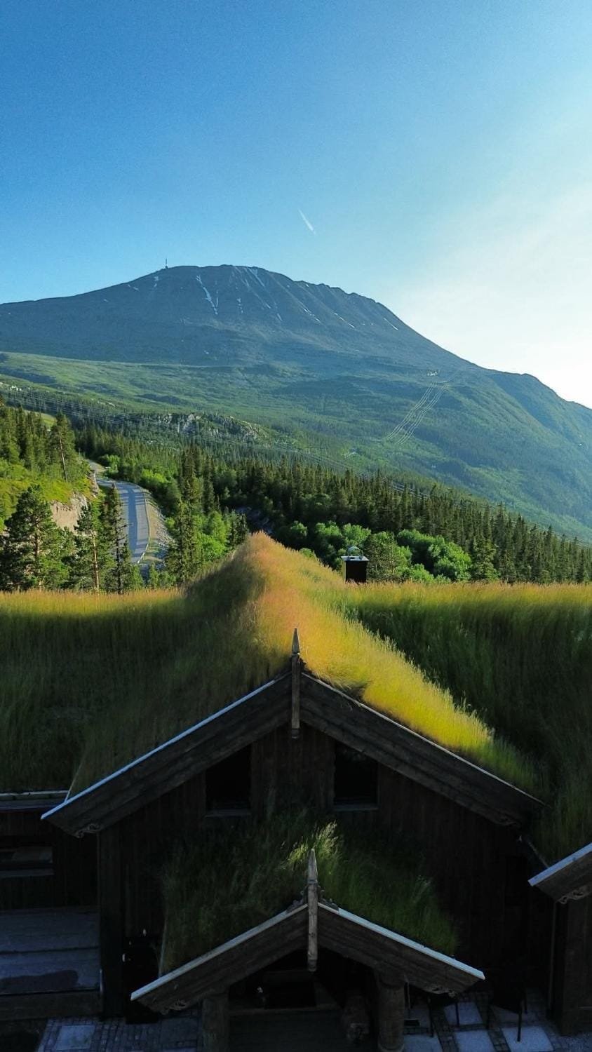 Stor hytte på Gaustablikk House in Viken, Norway