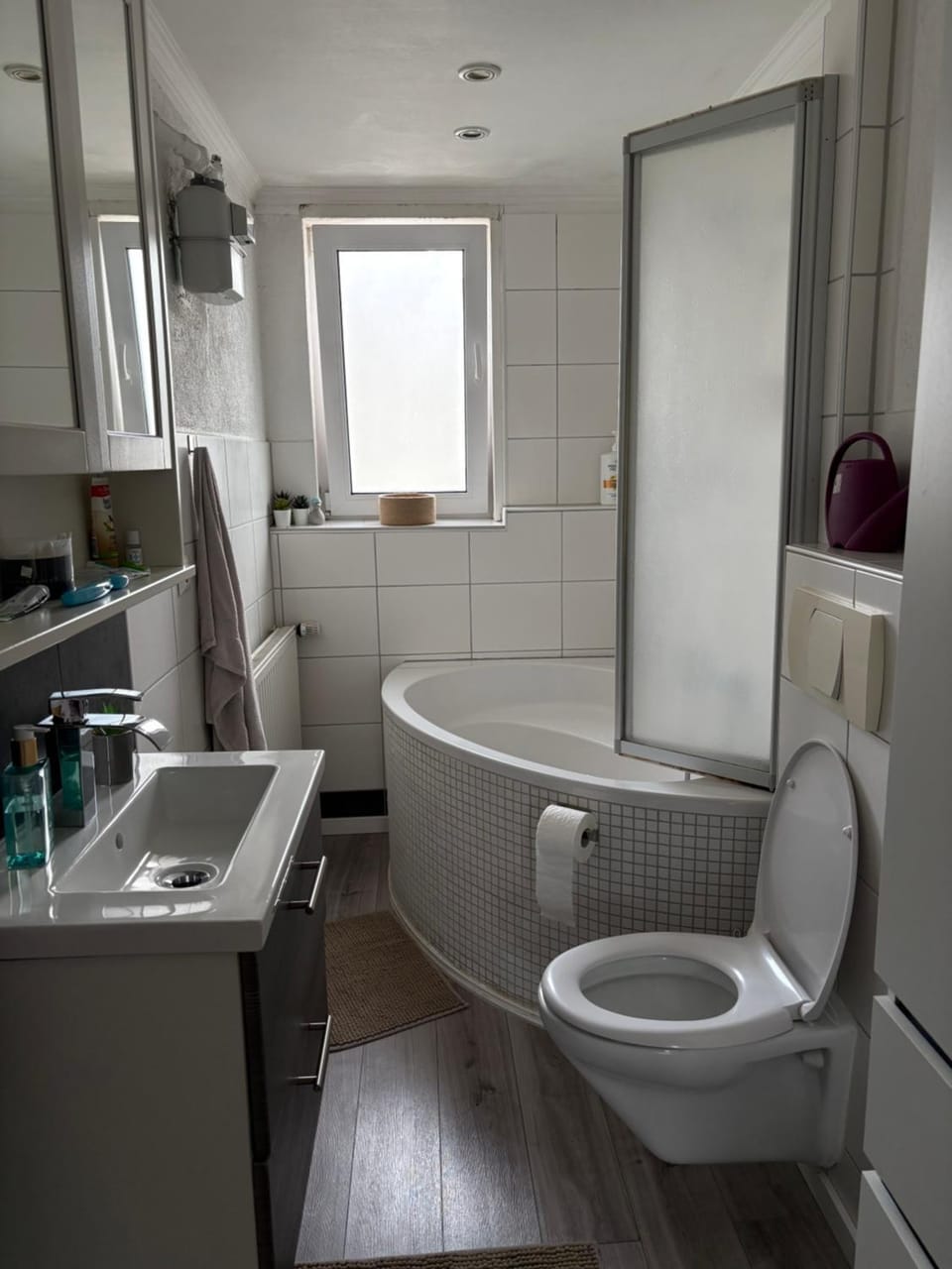 Toilet, Bathroom, Bath, towels