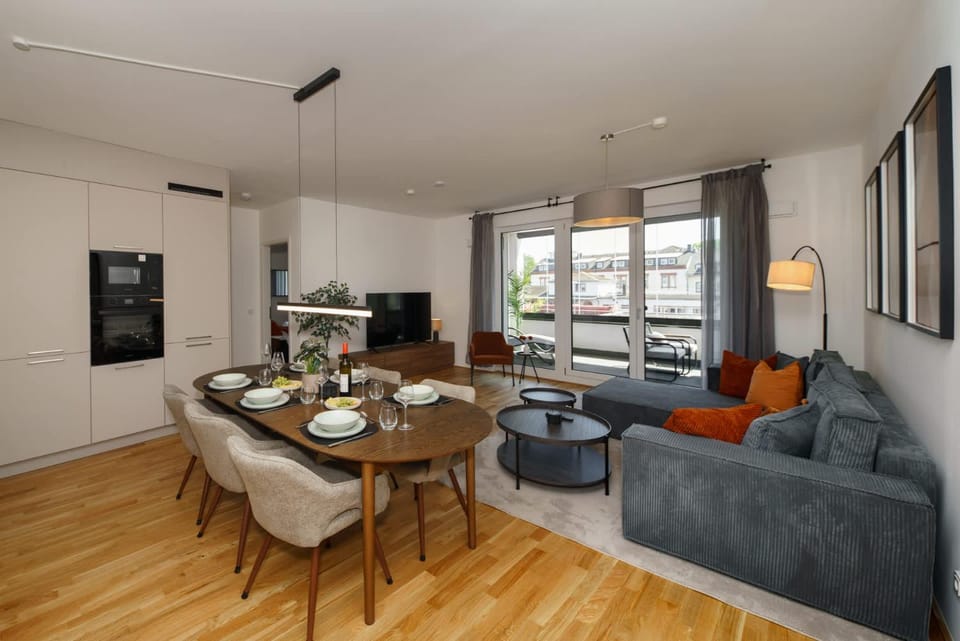 Living room, Seating area, Dining area