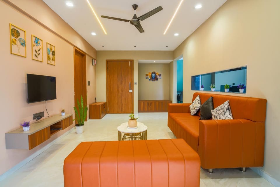 The Anandam - 2BHK Cozy & Spacious Home Stay- Tapovan Apartment in Maharashtra