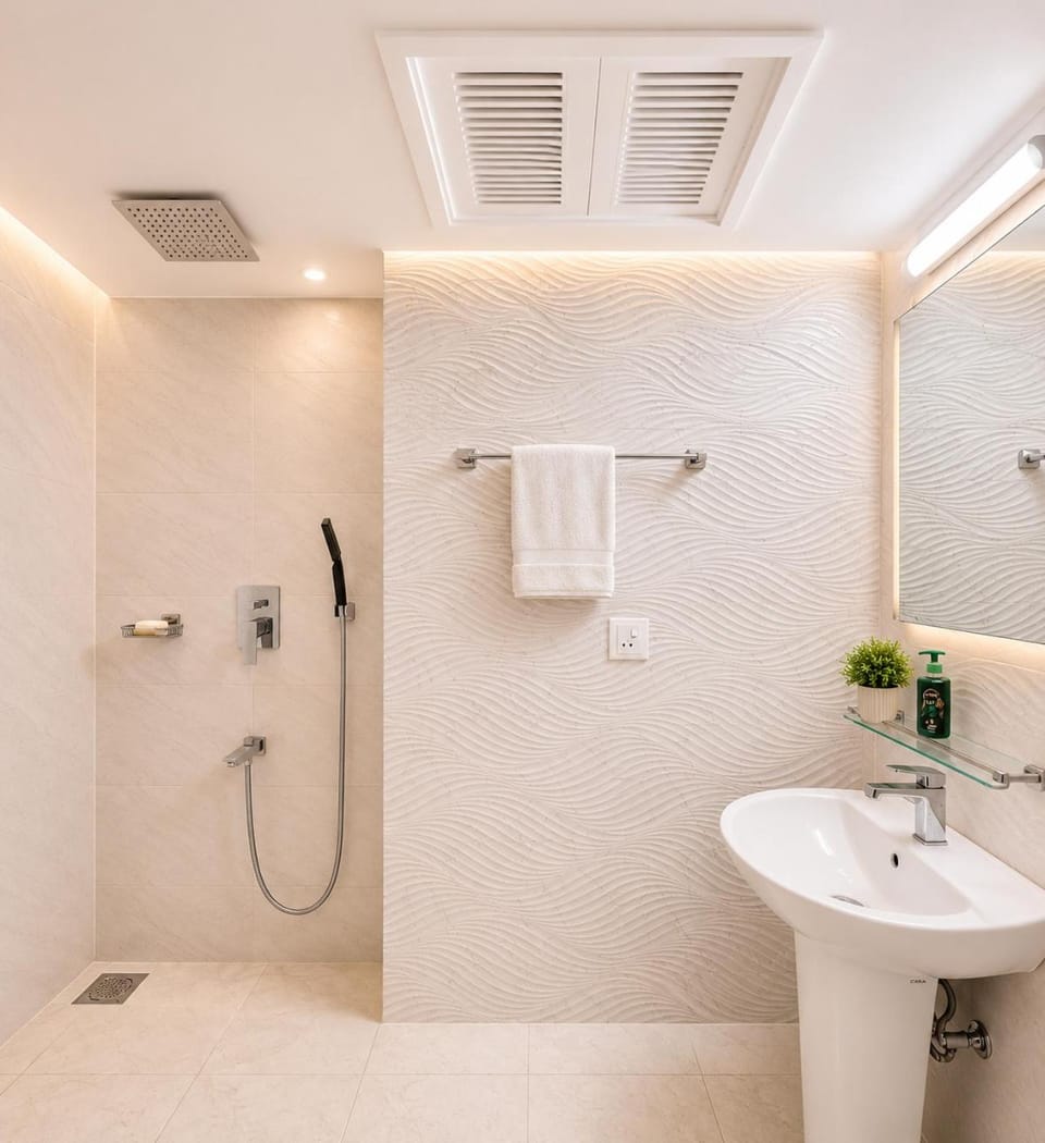 Shower, Bathroom, towels
