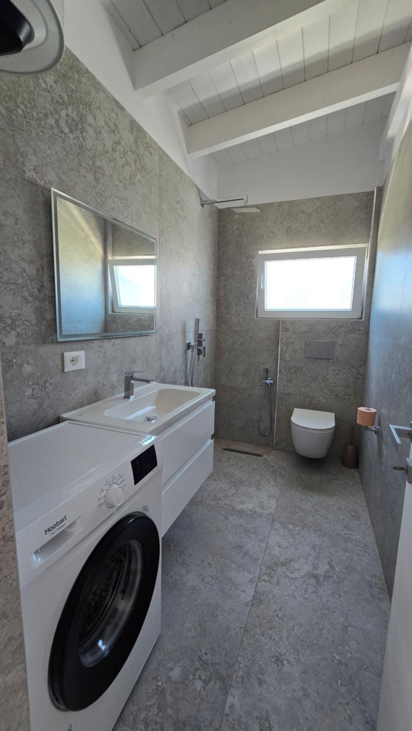 Shower, Toilet, Bathroom, washing machine
