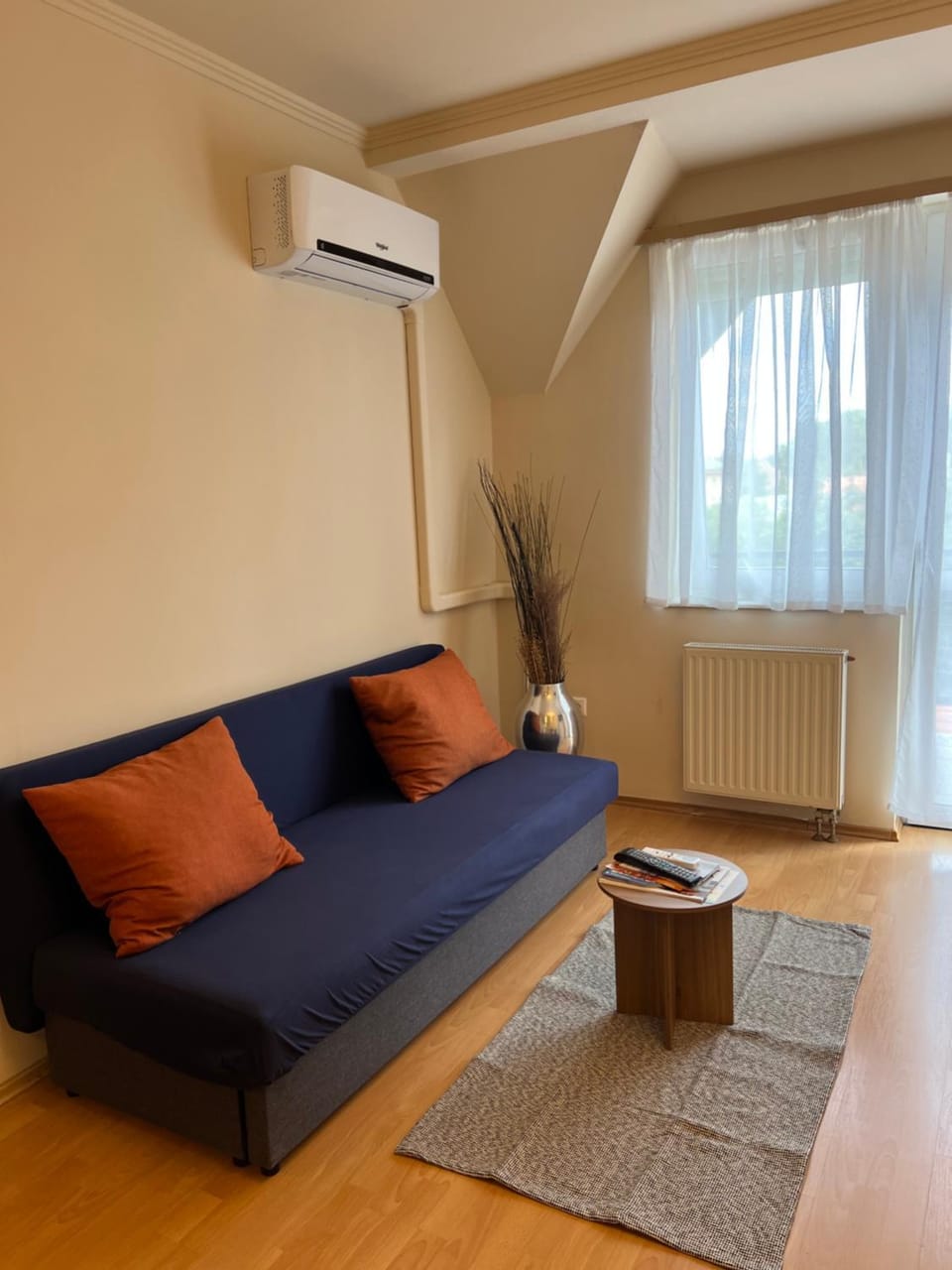 Living room, air conditioner