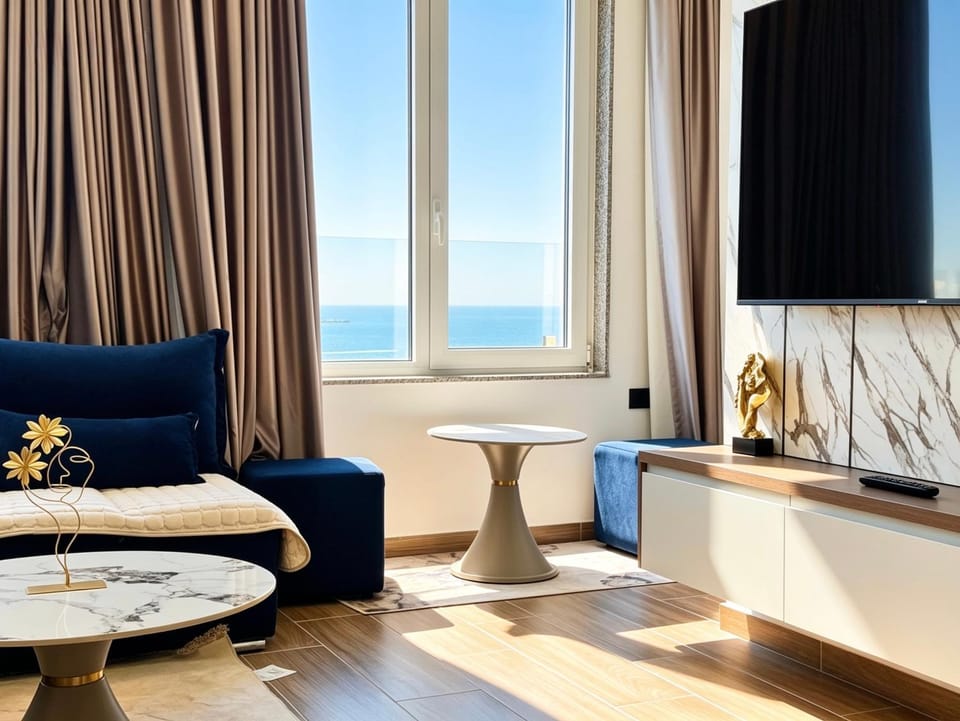 21st Floor Seaview Vollga Promenade Catamaran III Apartment in Tirana County, Albania