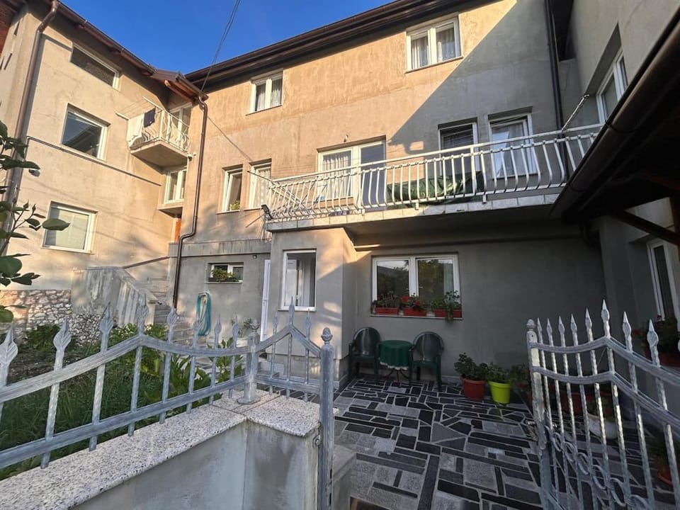 Property building, Patio, Garden, Garden view