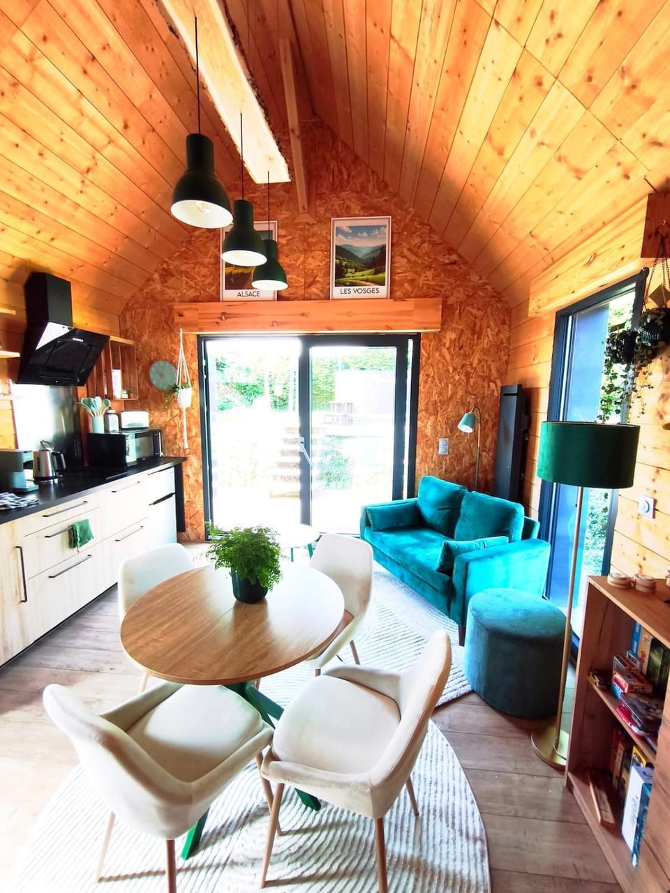 Le Petit Nid Vert - Tiny House & Bain Nordique Chalet in Grand Est