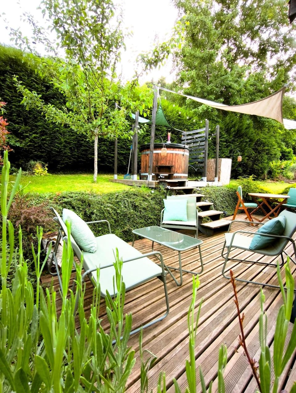 Le Petit Nid Vert - Tiny House & Bain Nordique Chalet in Grand Est