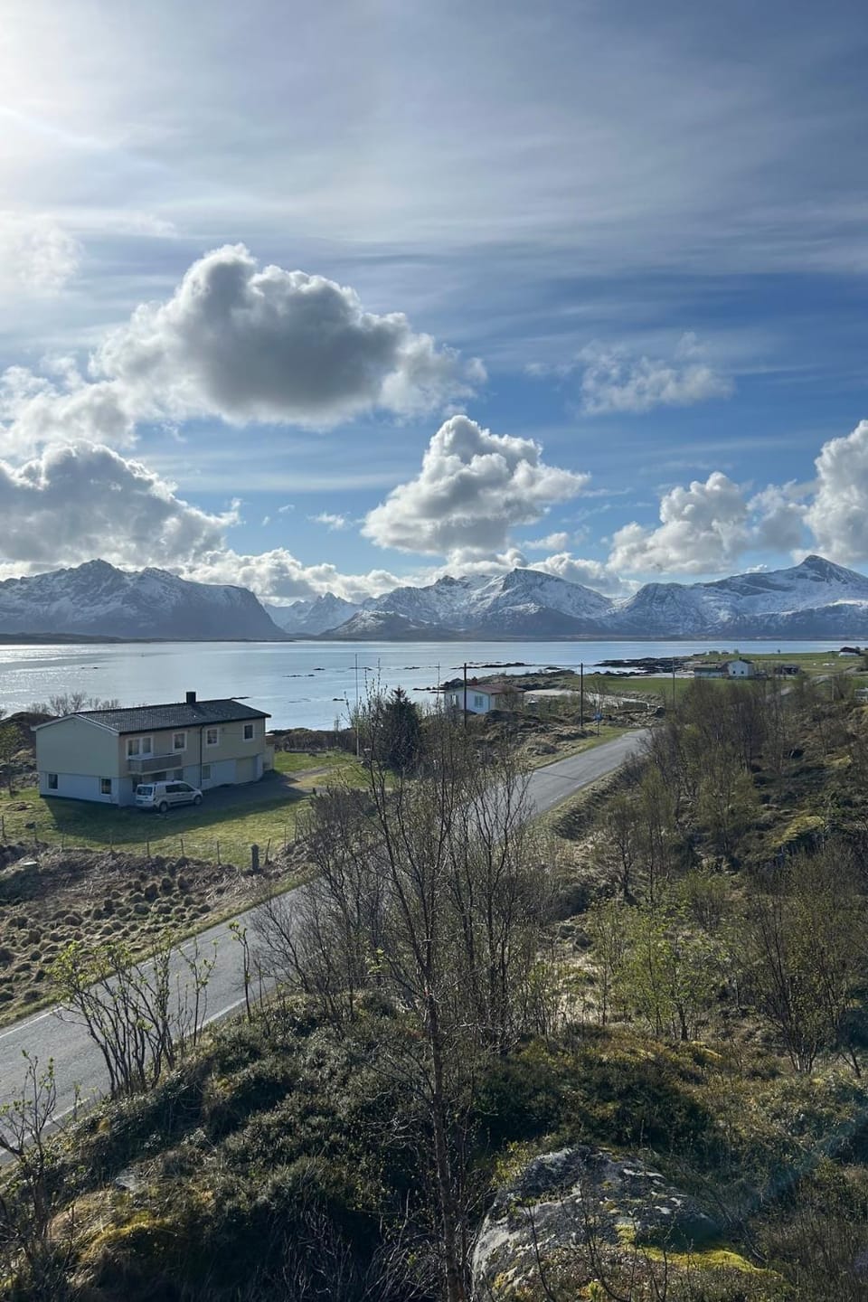 Quiet place with Lofoten's most beautiful view House in Lofoten