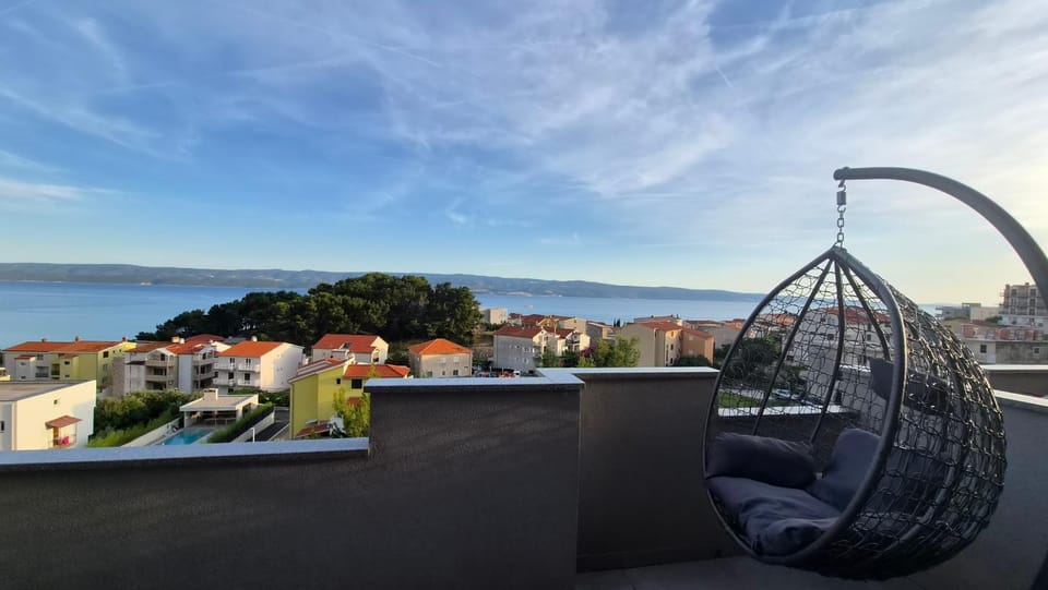 View (from property/room), Balcony/Terrace, Sea view