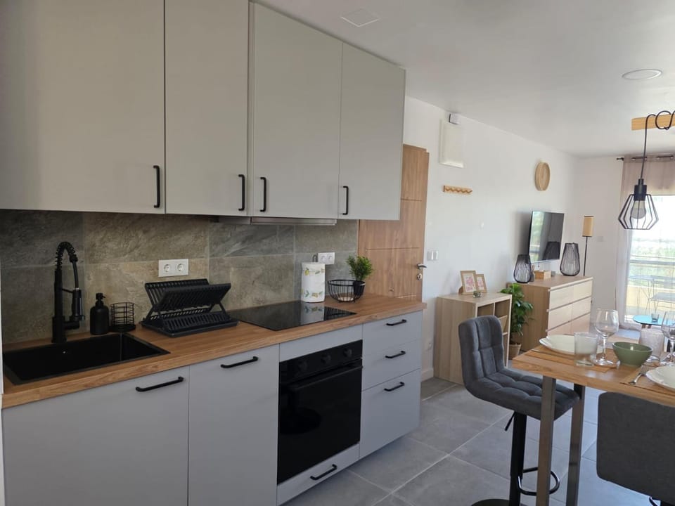 Kitchen or kitchenette, kitchen
