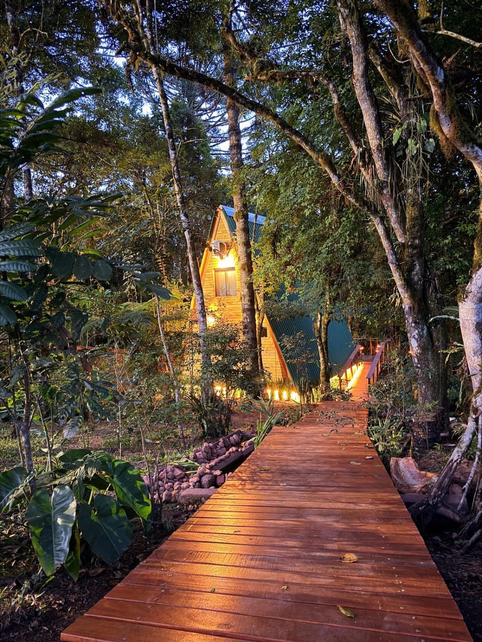 Chalé Bamboo Chalet in State of Paraná