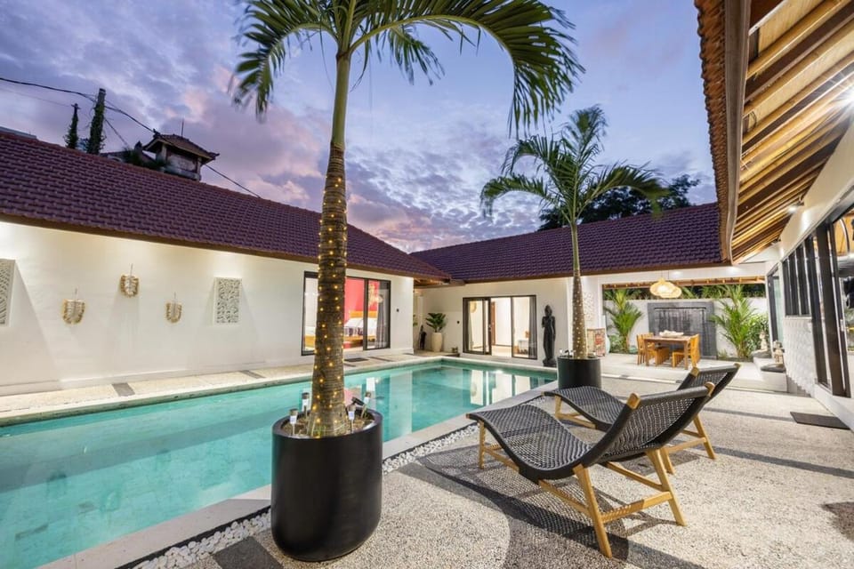 Family Villa with Slide & Pool Villa in North Kuta