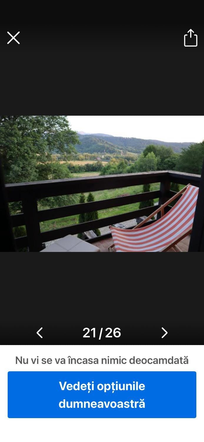 cosy forest chalet Chalet in Brașov County