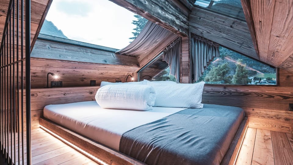 View (from property/room), Bedroom, Mountain view