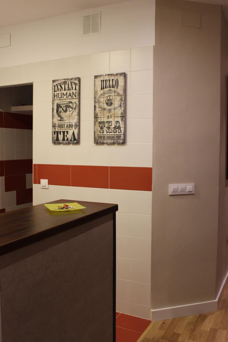 Staff, People, Coffee/tea facilities, Kitchen or kitchenette, Dining area, Drinks, Family