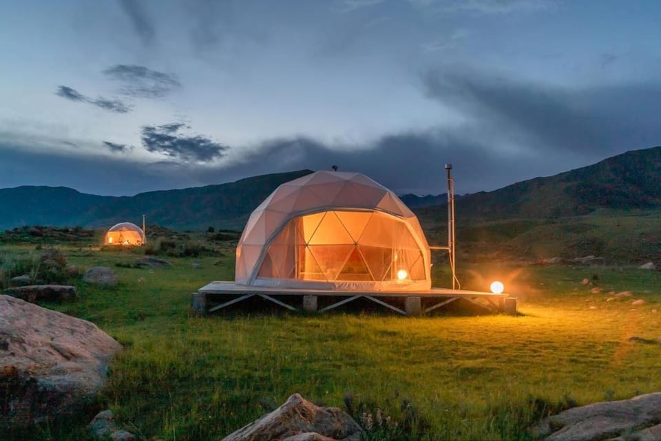 Old stones glamping Campground/ 
RV Resort in Almaty Region, Kazakhstan