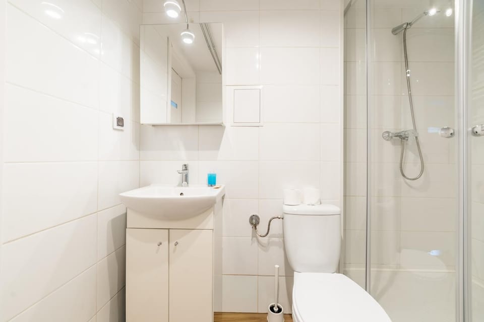 Shower, Toilet, Bathroom, towels