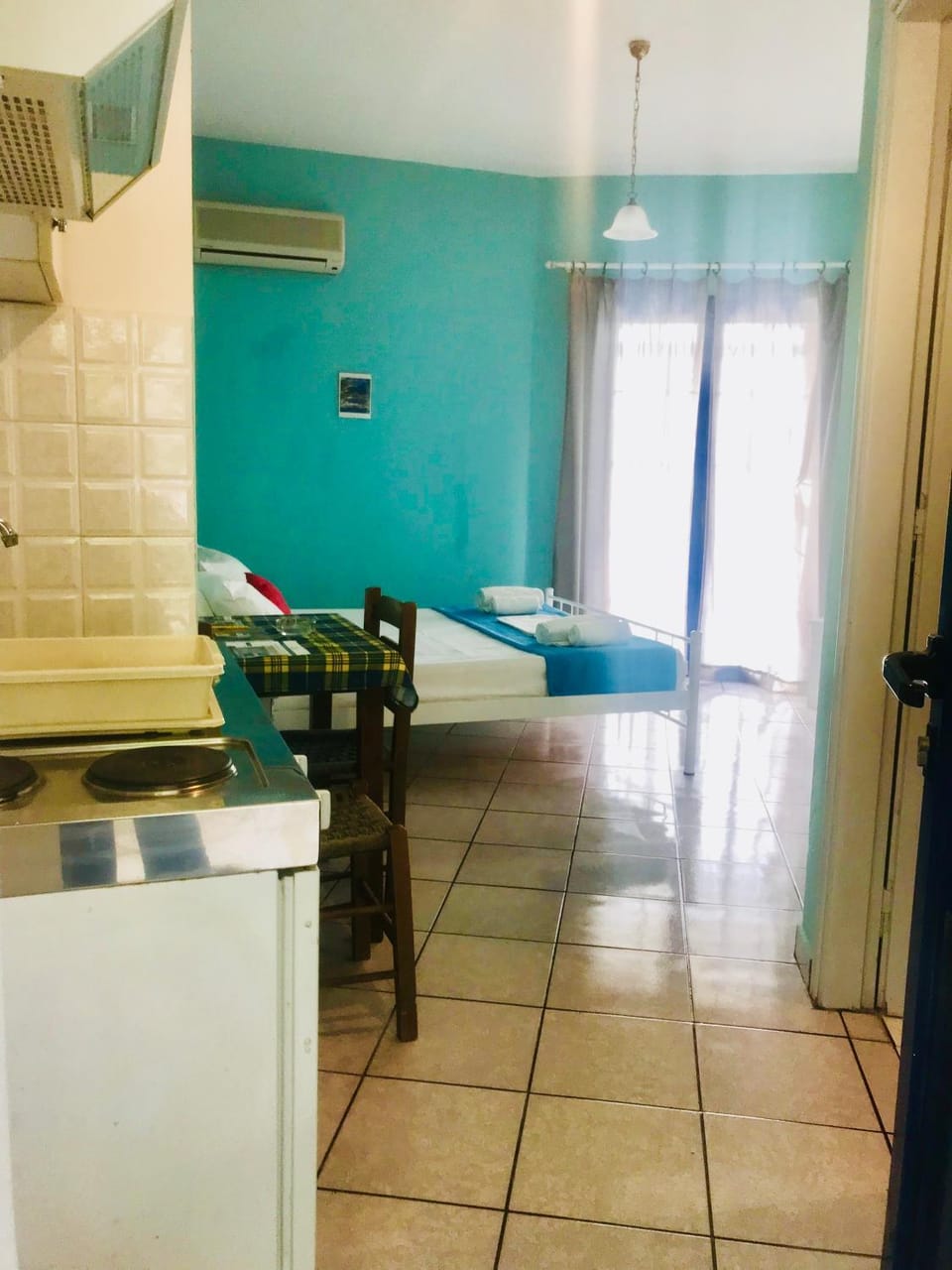 Kitchen or kitchenette, Bedroom