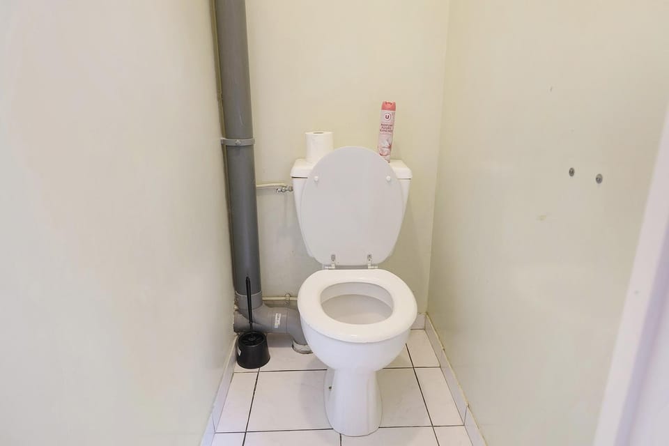 Bathroom, Living room