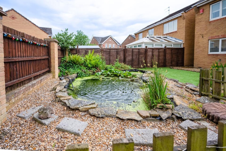 Patio, Garden, Garden view