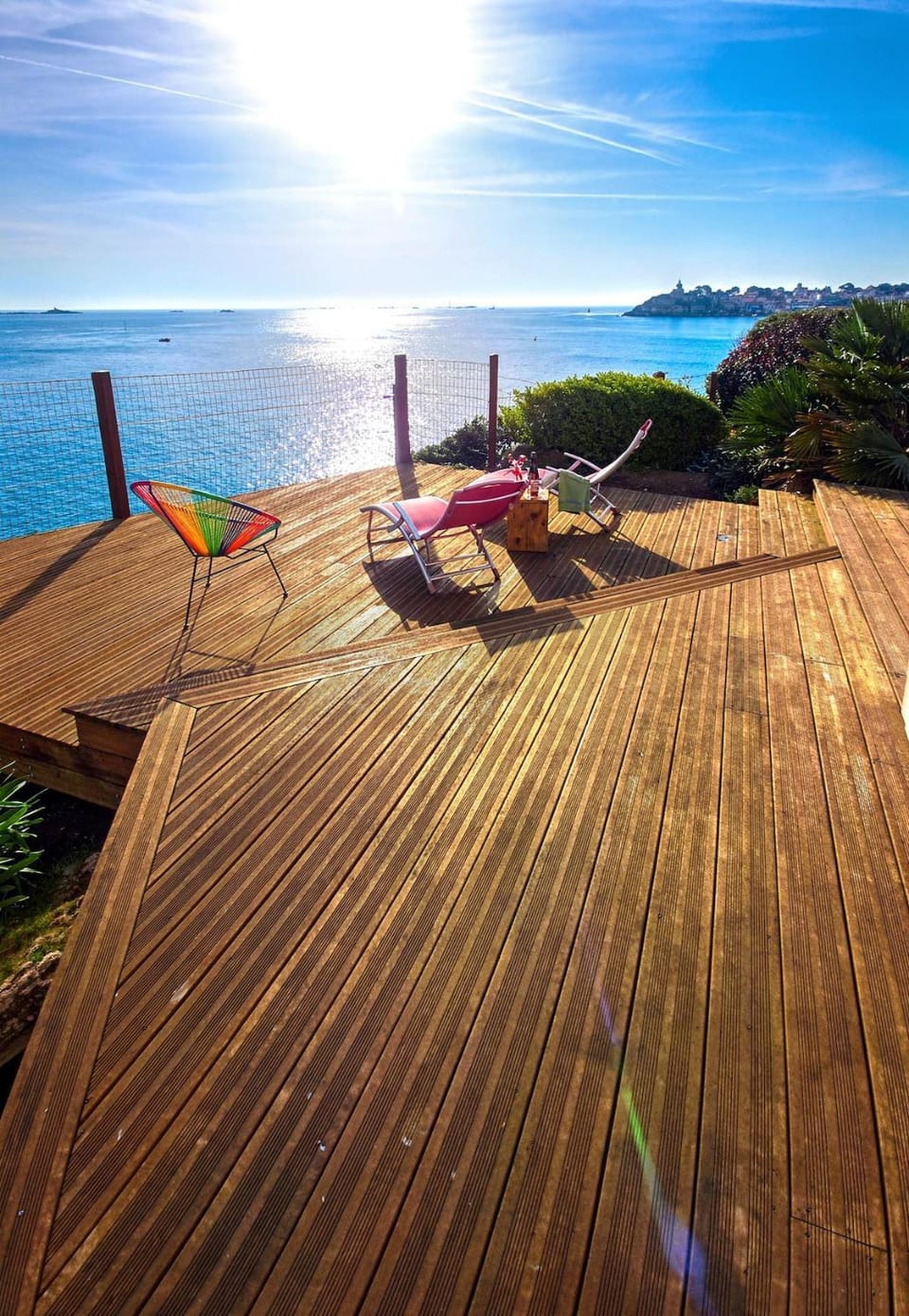 Patio, Balcony/Terrace, Beach, Sea view