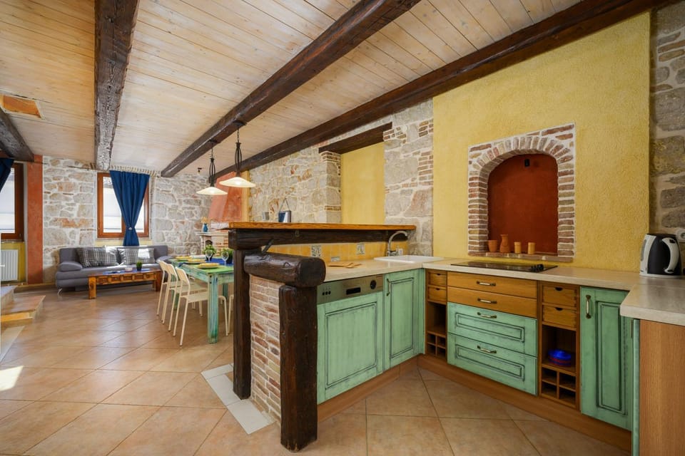 Kitchen or kitchenette, Dining area