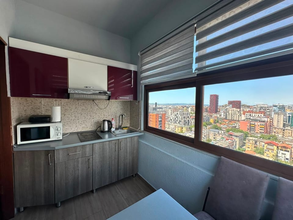 Tirana Skyline Studio City & Mountain Views Apartment in Tirana