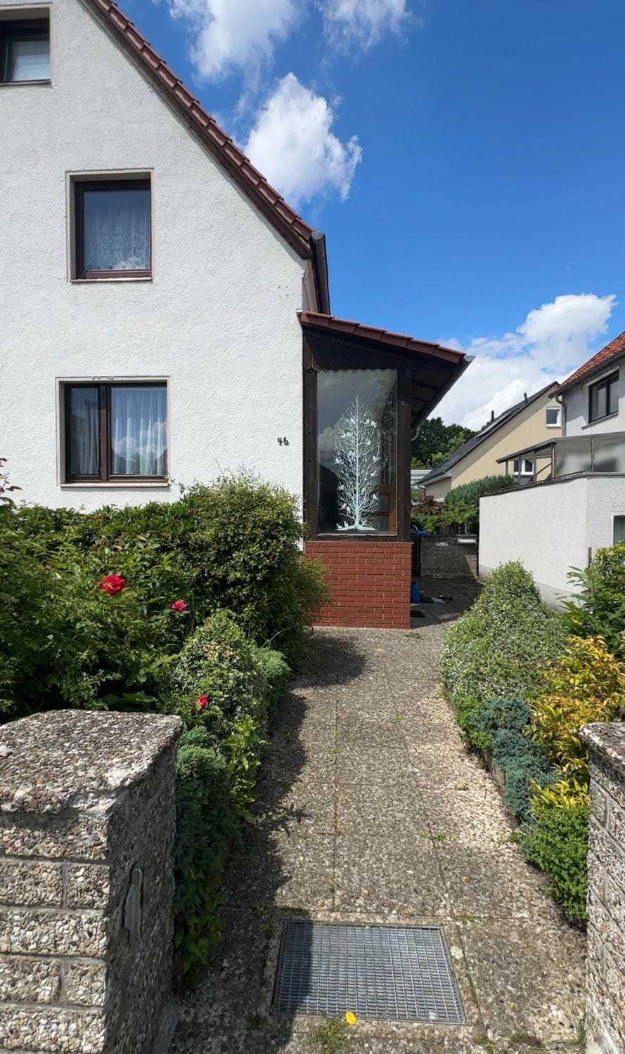 Property building, Garden, Garden view