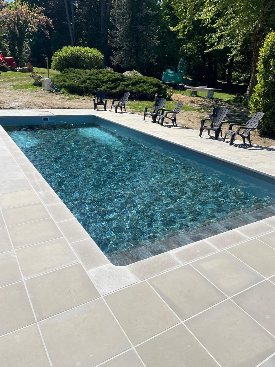 Garden view, Swimming pool, sunbed